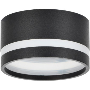 Накладной потолочный светильник IEK Lighting 4032 под лампу gx53 черный